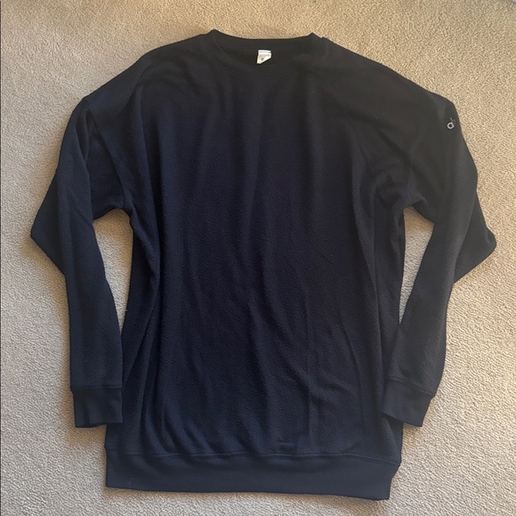 Alo yoga Alolux SOHO pullover black XS - Picture 3 of 3